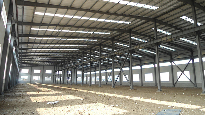 Hot Dip Galvanized Prefabricated Building Prefab Warehouse Building Q355B