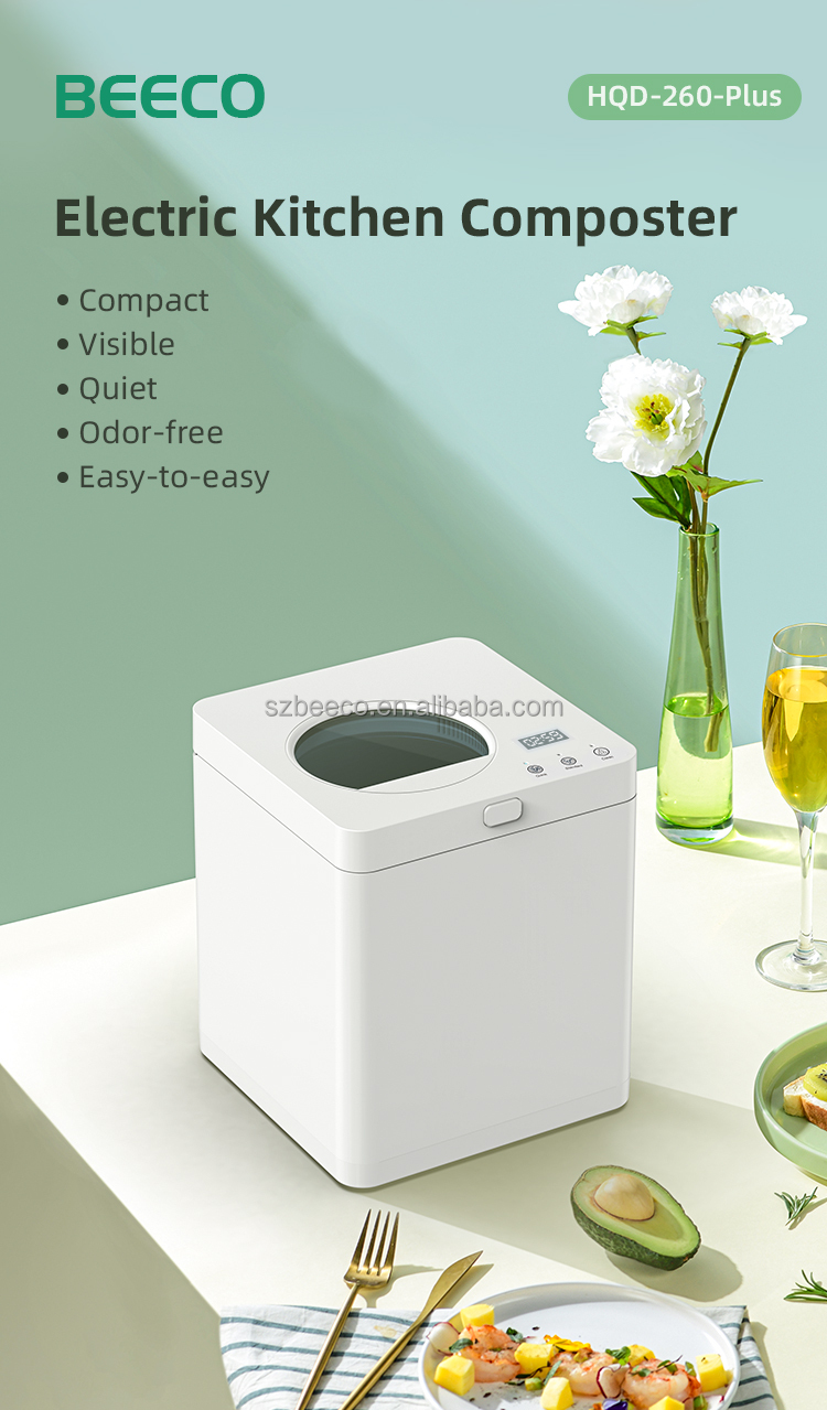 Customized Visible Home Composter Machine 2.5L Smart 40dB Low Noise