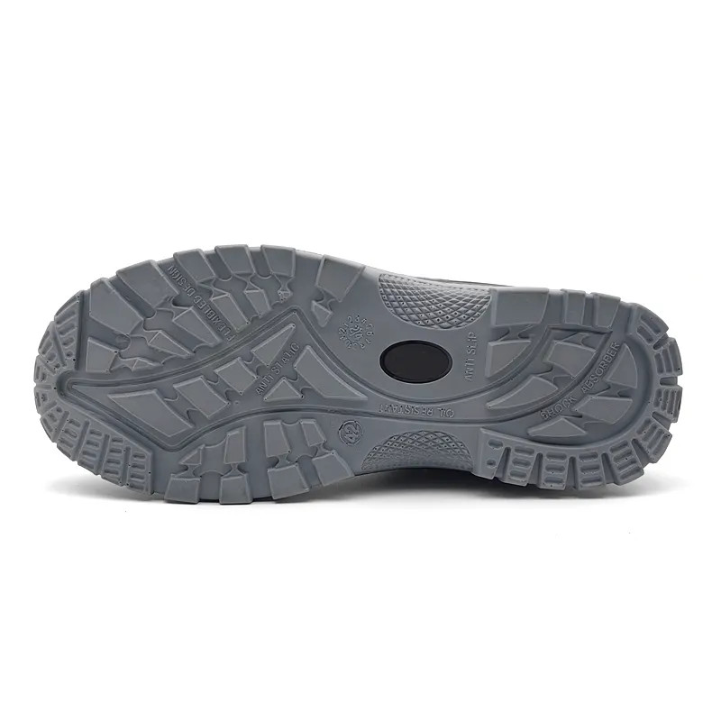 Casual Construction Safety Shoes Suede Leather Miller Steel Shoes