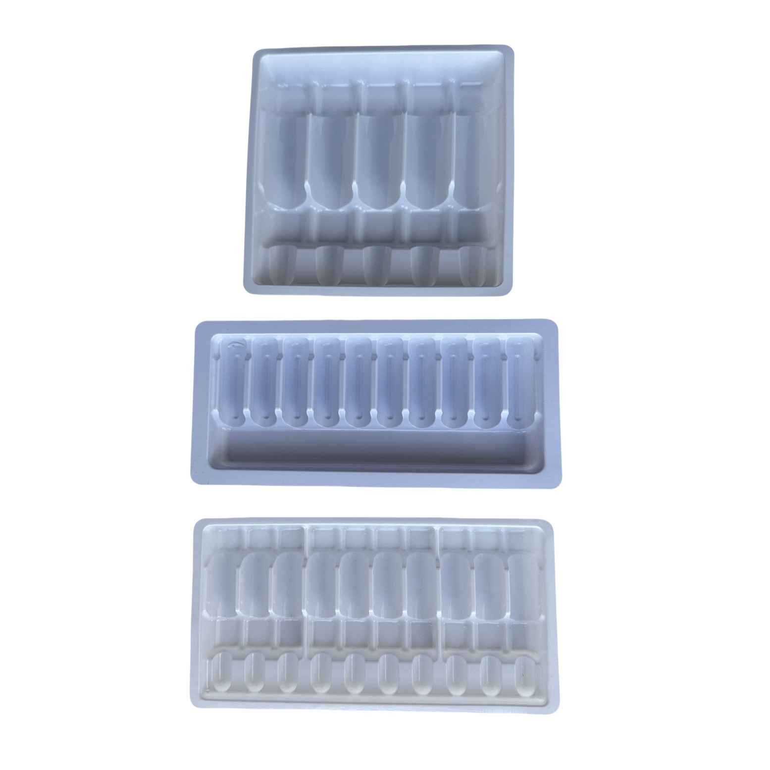 Customized Wholesale Of Drug Ampoule Tray 1ml 2ml 5ml 10mPET Ampoule Tray Wholesale