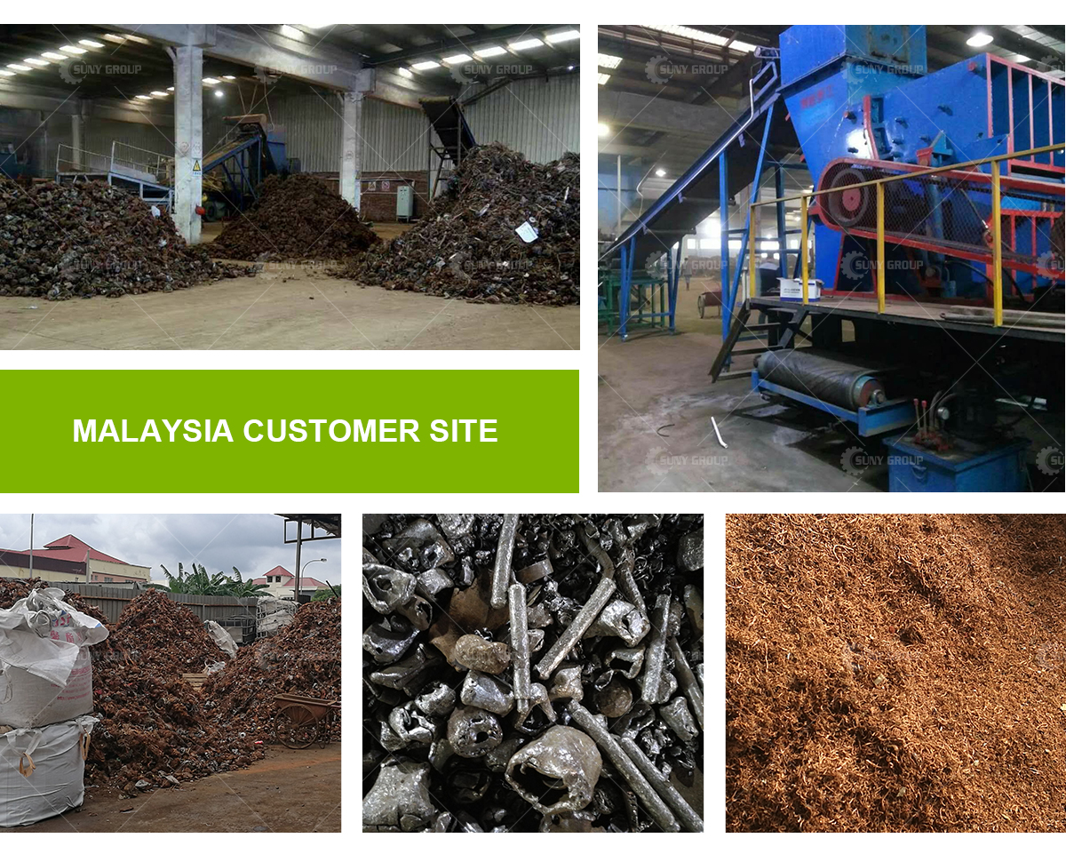Heavy Hammer Crusher for Aluminum Profile and Scrap Metal Crushing Customized 20000 KG