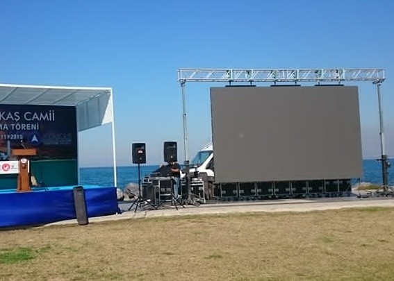 Video Outdoor Rental LED Screen for events , Concert large led panel