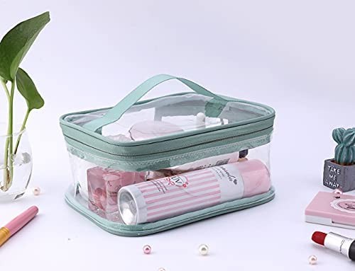 Shockproof protective &Storgae Transparent Makeup Bag Zipper Waterproof Portable Travel Storage Pouch