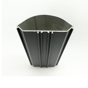 Building Materials T5 Extruded Aluminum Rail System For Stairs