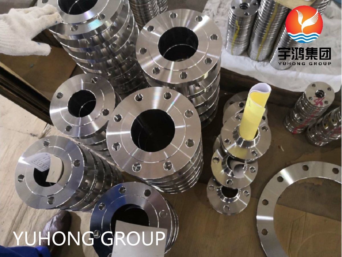 ASTM A182 F60 UNS S32205 Forged Duplex Steel Flange ANSI B16.5