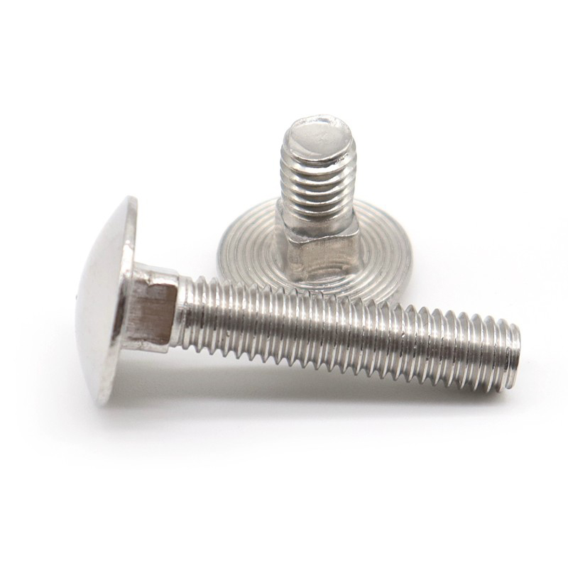 Custom Mark According to Your Specification High Strength Din 603 Carriage Bolts Stainless Steel Grade 4.8/6.8/8.8