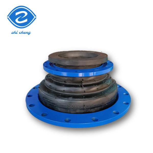 Rubber Expansion Joint For Water Pump, DN100 Eccentric Reducing Rubber Expansion