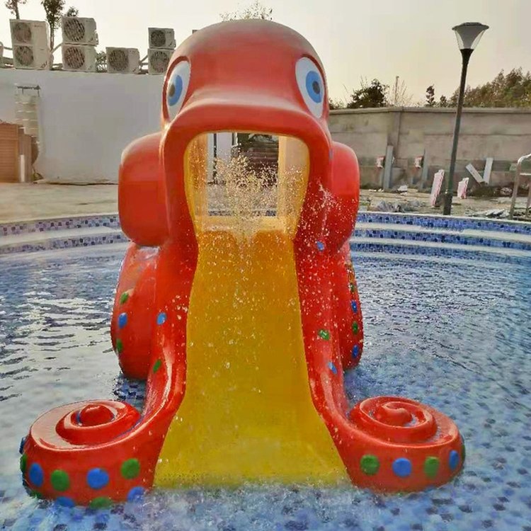 Frog Water Slide for Children Pool Water Park