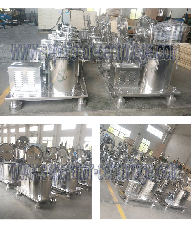 Industry Basket Type Centrifuge Equipment Hemp Oil Extraction Machine With PLC