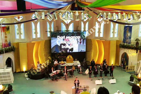 indoor rental led display