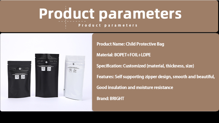 Anti-Microbial Child-Proof Zipper Bags 8-Color CMYK Printing & Palletized Shipping