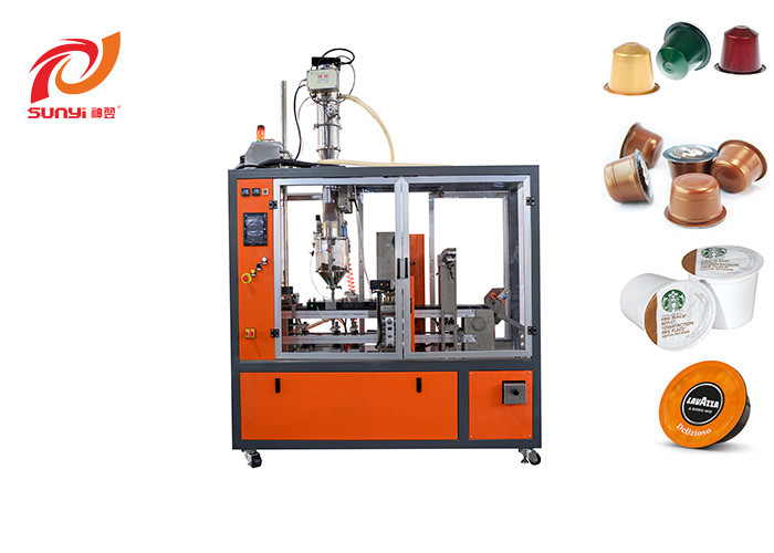 SKP-1 3000pcs/H 0.6MPa Coffee Pod Sealer Machine