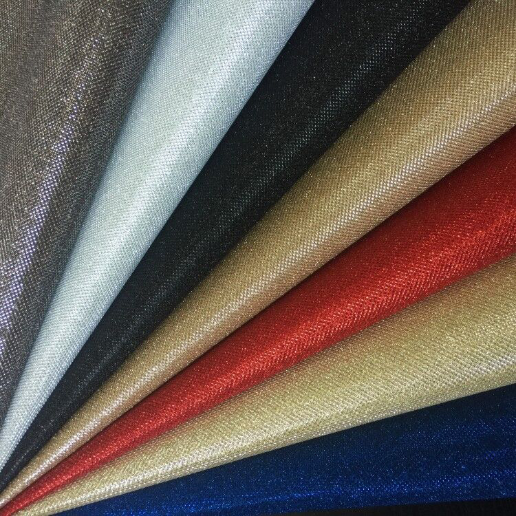 Luxury Large Size Black Glitter Wall Paint PU Material Precision Cutted Vivid Color