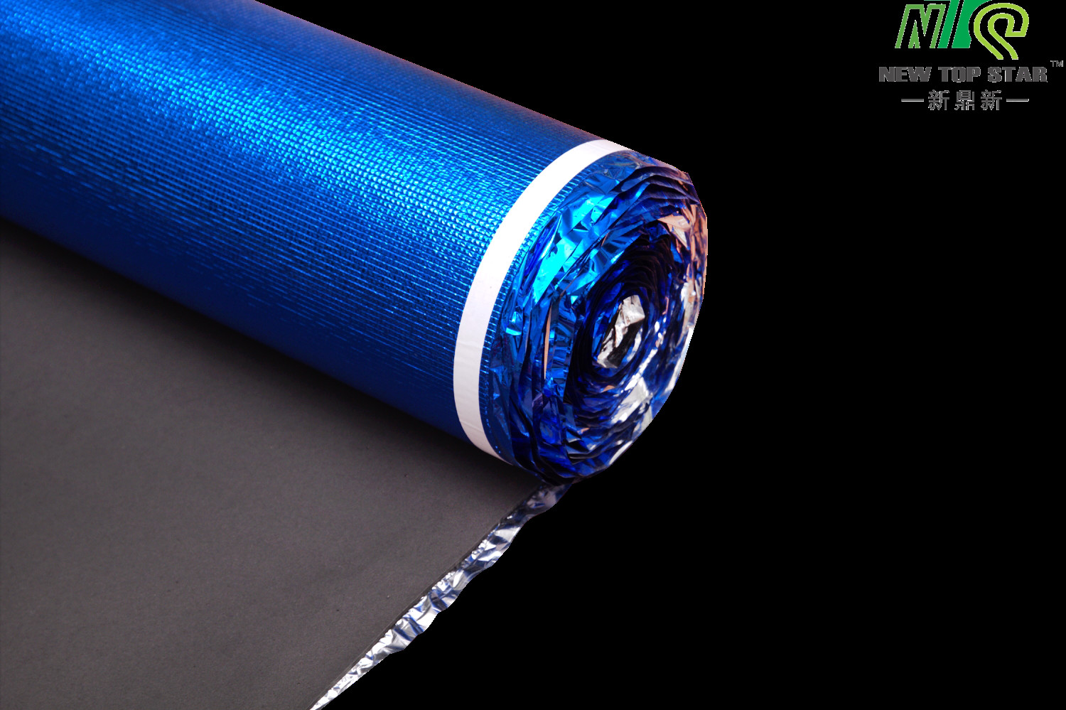 3 In 1 Hardwood Flooring Underlayment 3mm 100KGS/CBM Foil Backed Laminate Underlay