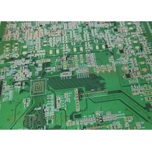 10Mil BGA 1.6MM Immersion Gold 6 Layer HDI PCB Board