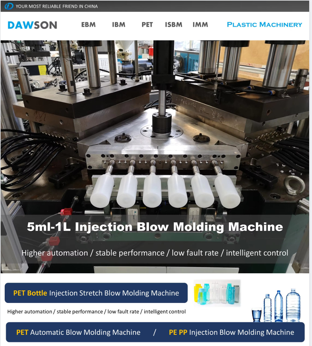 New Model 10ml Eye Drop Bottle Injection Blow Molding Machine
