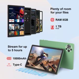 C Idea Newest 10.5 Inch Android 14 Tablet PC 2k Touch Screen Tablet with SIM