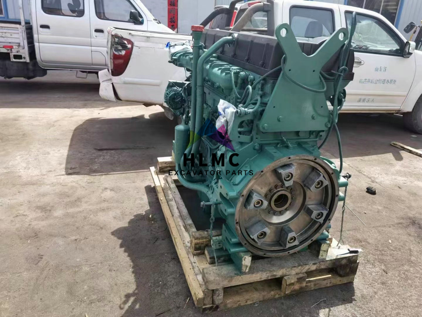 D16E EAE3 Diesel Engine Assy EC700 EC700B EC700C EC750D Excavator Engine Motor