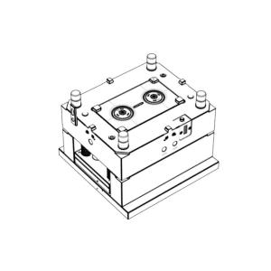 OEM / ODM ： ABS Injection Molding & POA Adjustment Knob No.22726-B