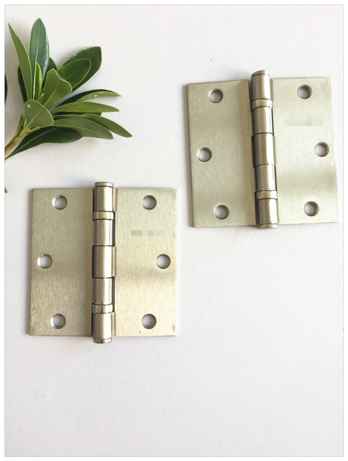 Polished Residential Ball Bearing Door Hinges High Security High Performance