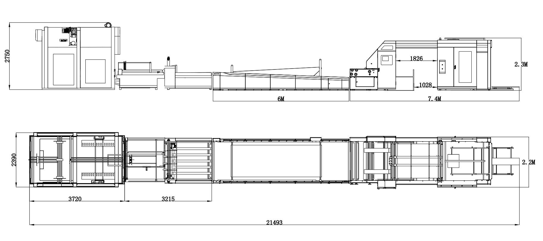 1700x17000mm Flute Lamination Machine Automatic For Press And Paper Converting Machines