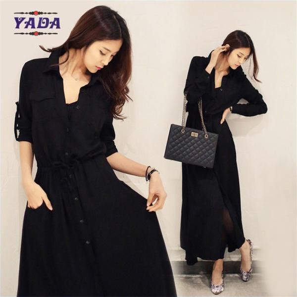Plus size vestidos casuales linen elegant lady women autumn dress ladies ready