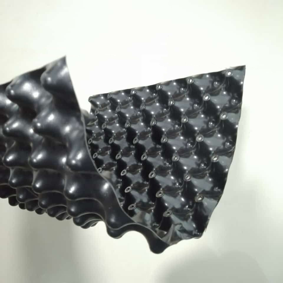 30mm Height Double Side Dimpled HDPE Drainage Cell Sheet for Modern Green Roof Design