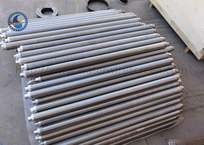 Anti Alkali Wire Wrapped Water Pipe Screen Stainless Steel