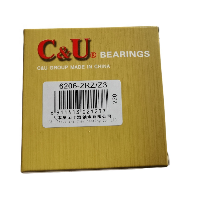 Electric Power Source Metal Color 6206 RZ C U Tub Deep Groove Bearing for Washing Machine