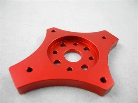Quality High Durability Colored CNC Machined Products With Powder Painting for sale