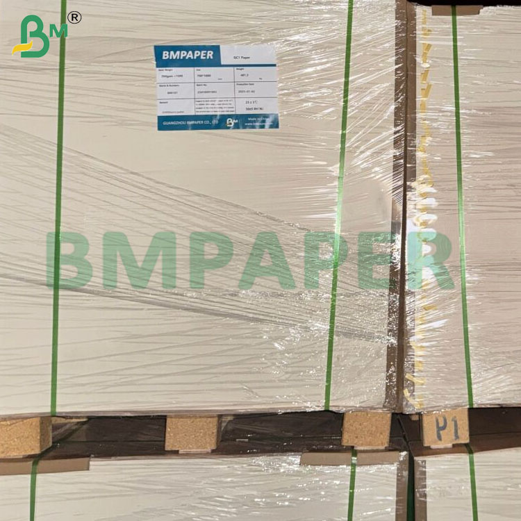 190gsm+15gsm PE Coated Waterproof Brown Paper Sheets for Cups
