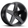 Buy cheap forged off road 4x4 5x114.3 matte black aluminium wheels rims alloy rim from wholesalers