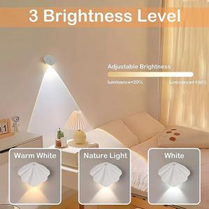 Adjustable Brightness LED Motion Sensor Light 3000K-6000K Up To 10 Feet Range