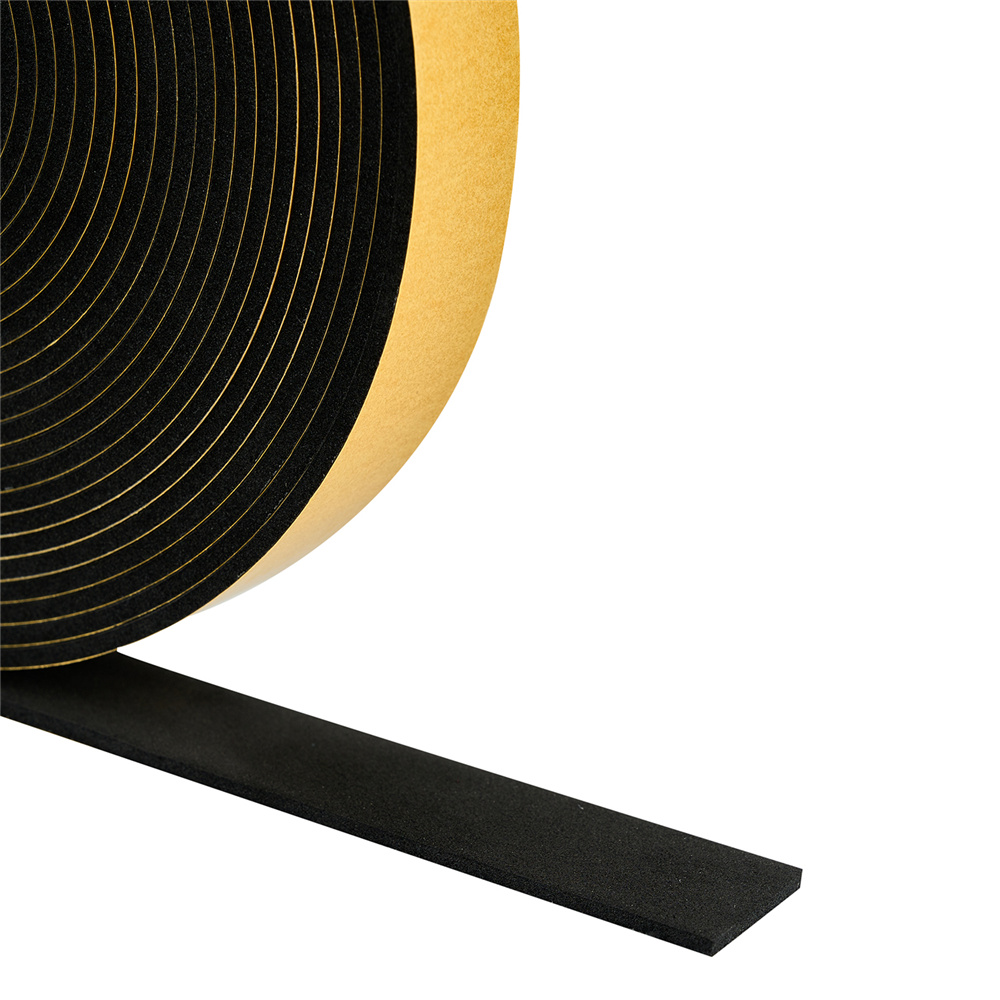High Density Foam Insulation Tape Self Adhesive Foam Weather Stripping