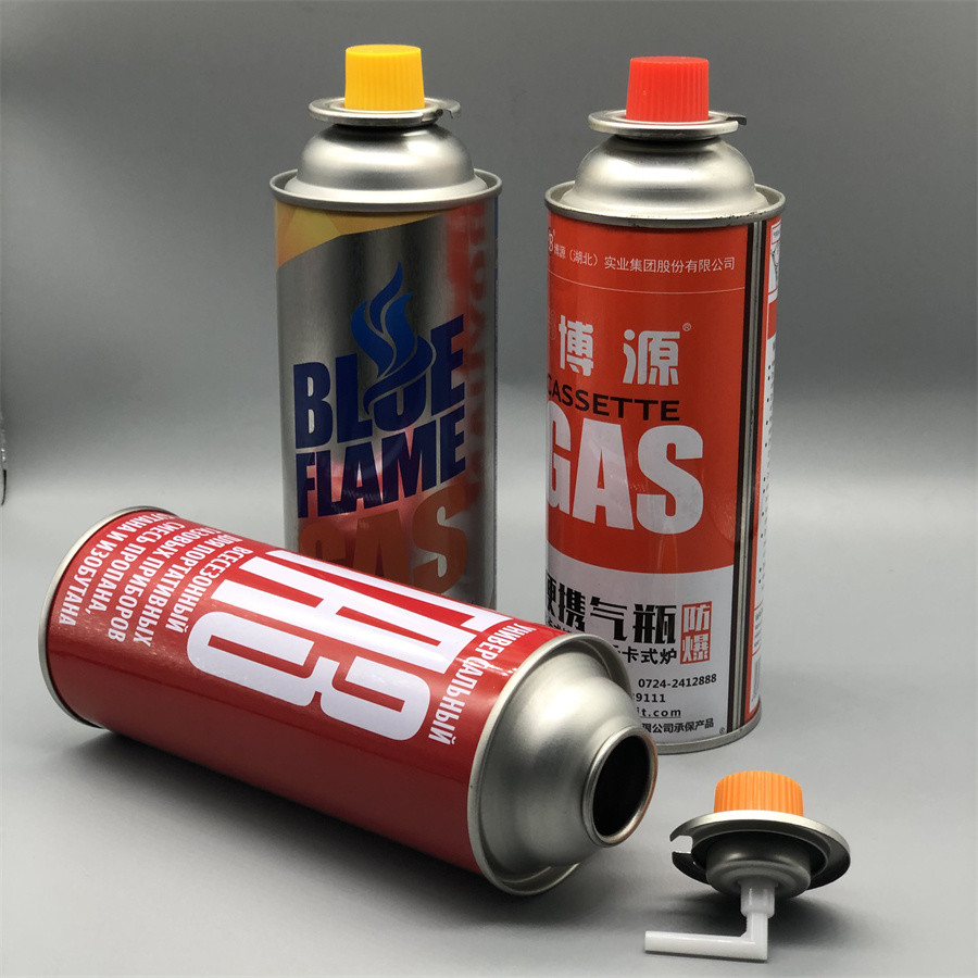 Compact Gas Stove Canister - Essential Fuel Source for Outdoor Cooking Adventures