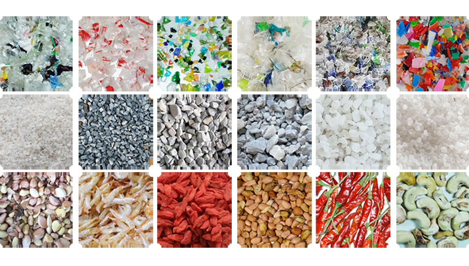 2kw Crawler Coarse Grain Color Sorter With 64 Channel