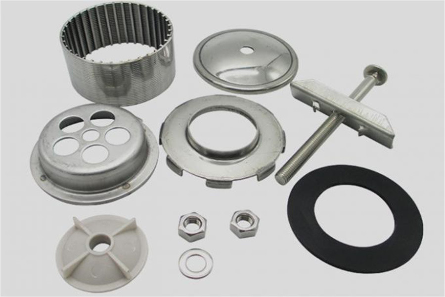 Double Flow Johnson Wedge Wire Hastelloy C Filter Nozzle 300PSI With Screw M10