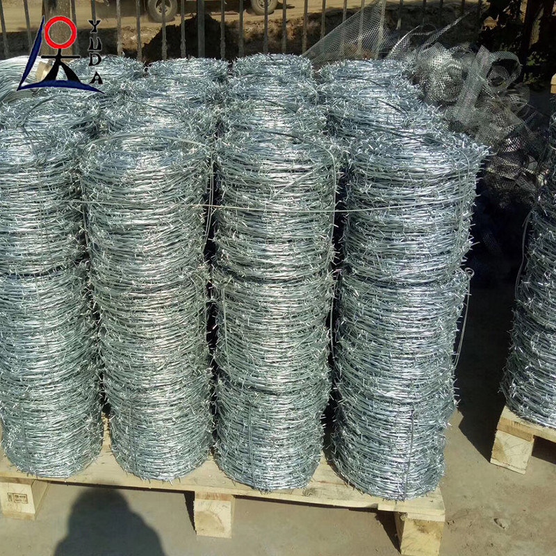 High Tensile Barbed Wire Barbed Iron Wire Galvanized Barb Wire Roll 1.5cm-3cm
