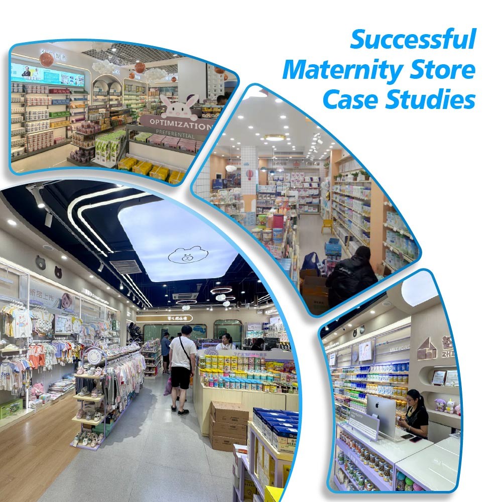 07-HXNYS Maternity & Baby Store Zoning With Korean Cream Style