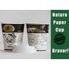 Buy cheap Personalized Hot Coffee Paper Cups , 12 Oz White Compostable Paper Cups from wholesalers