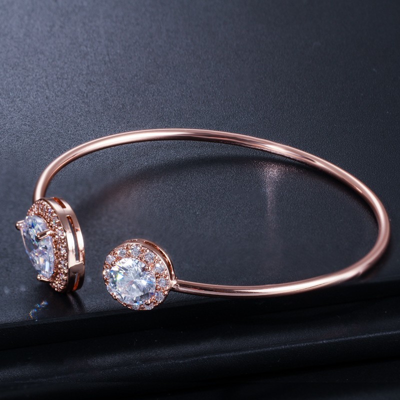 Fashion Brass Tennis Bracelet AAA CZ Bling Bling Bracelet Bangle Cubic Zirconia Bracelet For Men And Women