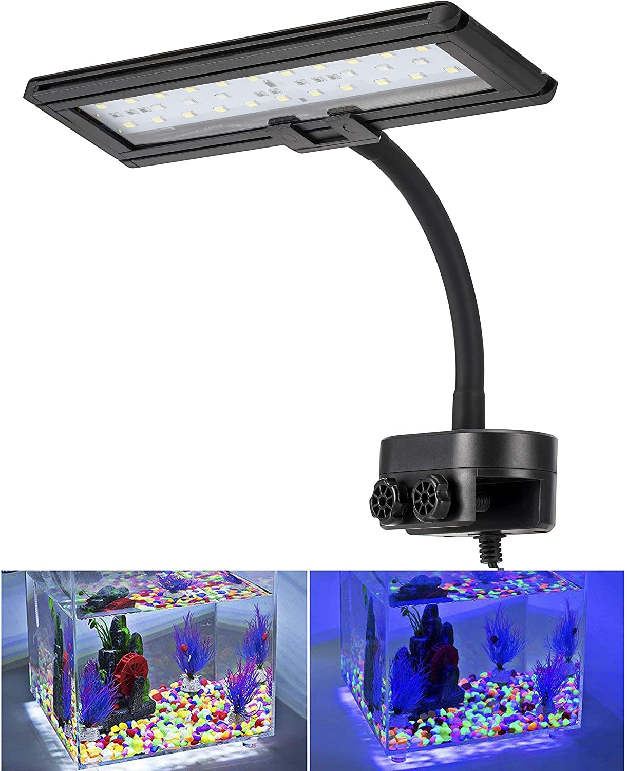 Blue White Clip On Saltwater Aquarium Light