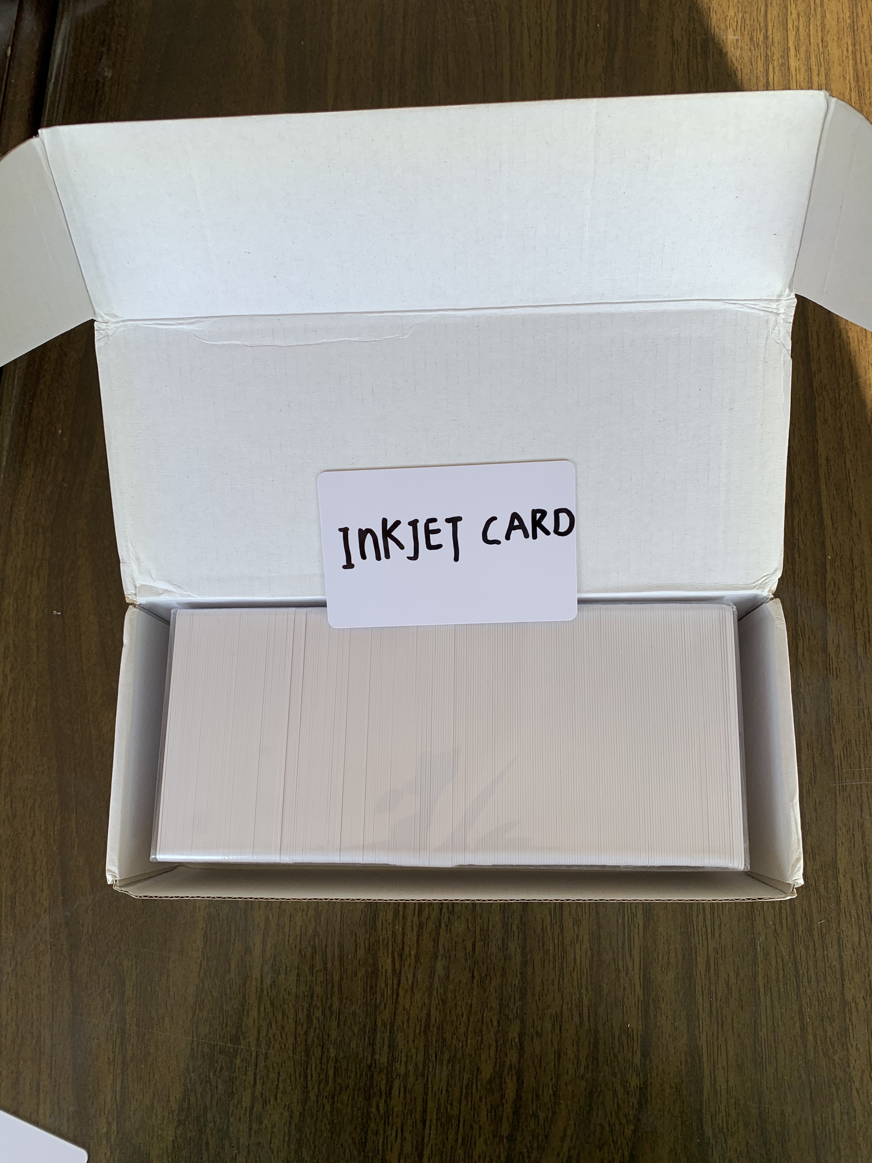 BLANK printable ID inkjet pvc chip card FM4442 FM4428 with magnetic stripe FOR Epson & Canon inkjet printer from China