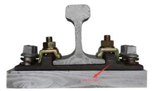  Mild Steel Cast Iron Wrought Iron Base Plates Rail Tie Plate Rail Shoulder For KPO Fastening Systems Manufactures