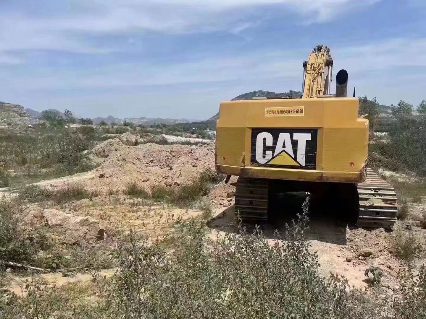 Used CAT349 Crawler Excavator from Japan 3.11m3 Bucket Capacity Good Working Condition