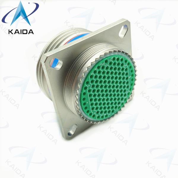 500V MIL-DTL-38999 Series 3 Connector 128 Male Pins Mil Dtl 38999 Ii.Electroless