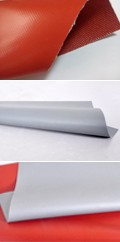 0.4mm silicone coated fiberglass fabric