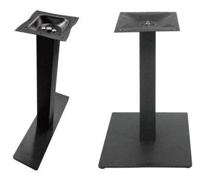 Metal Dining Table Base Powder Coated Mild Steel For Hotel Cafe Restaurant Table
