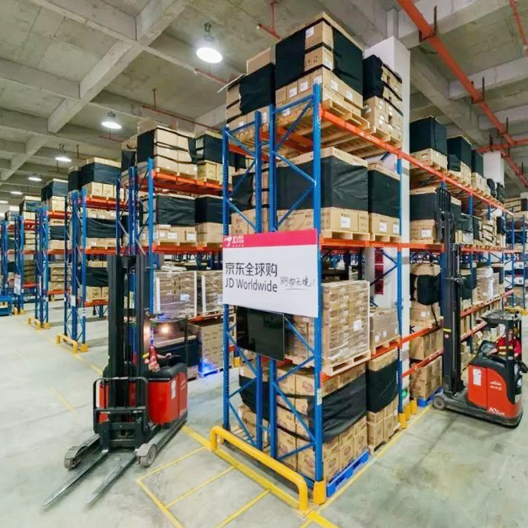 Metal Heavy Duty Beam Pallet Gravity Flow Storage Racks Industrial Storage Equipment