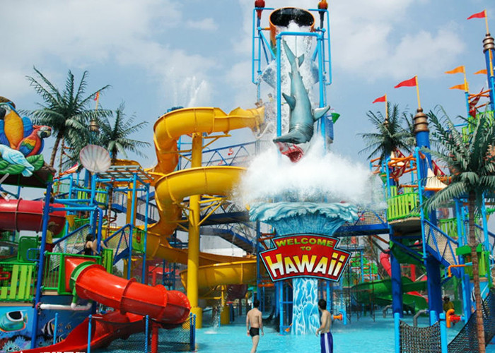 30m3/h Outdoor Aqua Playground Kids Water Play Equipment
